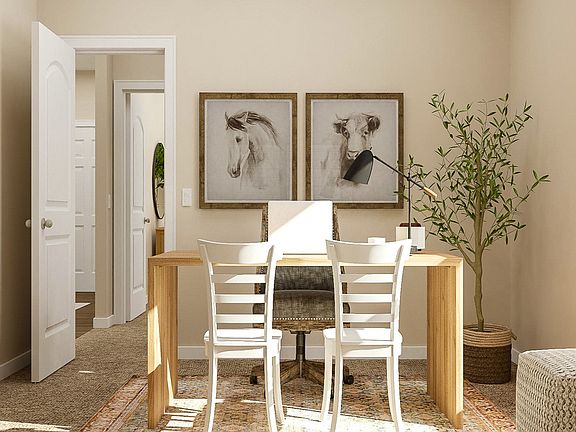 Look forward to get togethers in this beautiful, one-story home