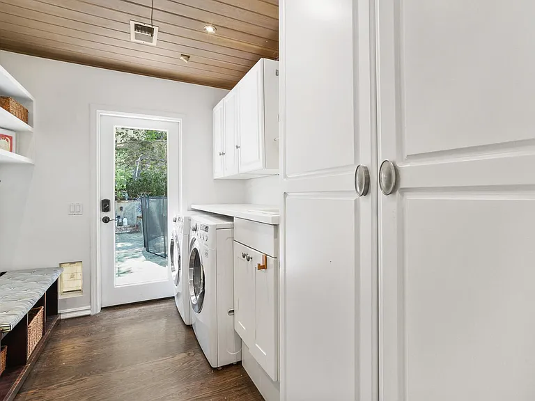 Laundry Room with Washer and Dryer