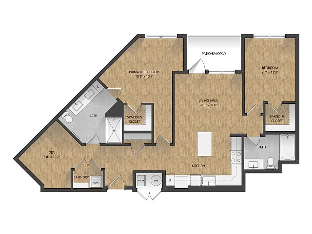 Floor plan D1