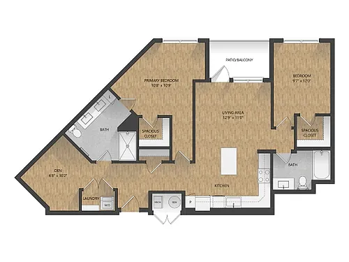 Floor plan D1