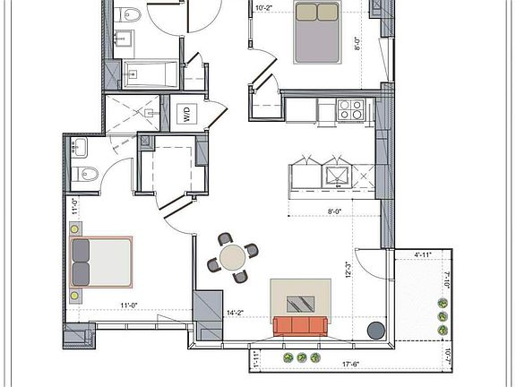 2nd image of 44-41 Purves St #517