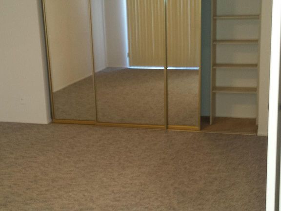 Master bedroom, closet