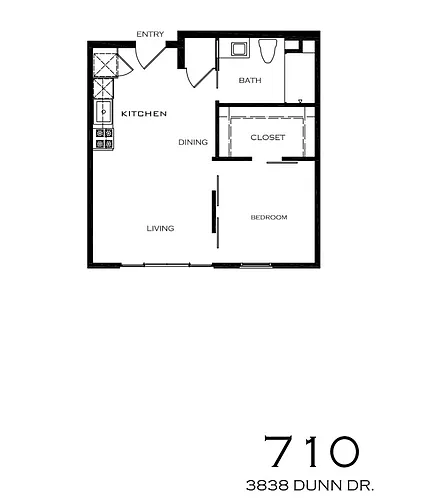 Floor plan 1 Bedroom