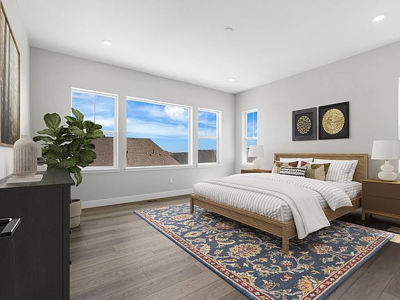 Homesite 7 Primary Bedroom - Virtually Staged