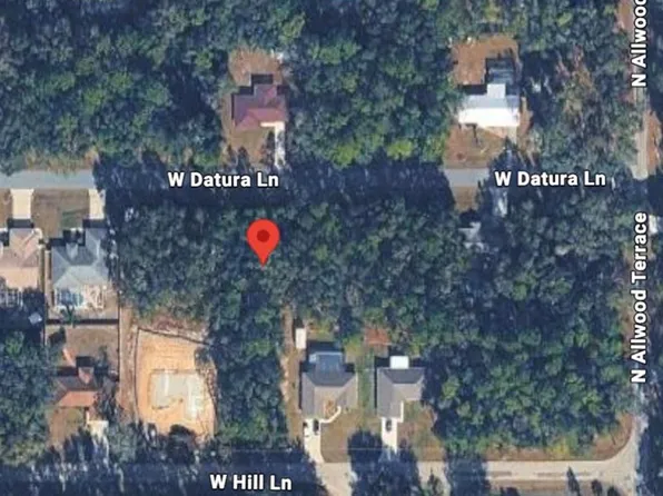 1616 W DATURA LANE LOT 5, CITRUS SPRINGS, FL 34434