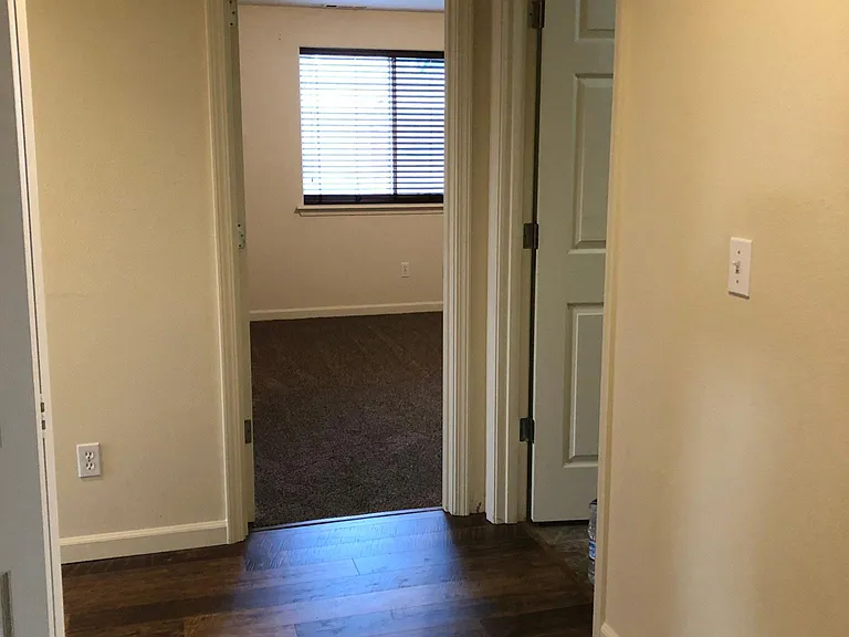 hall and 1st bedroom