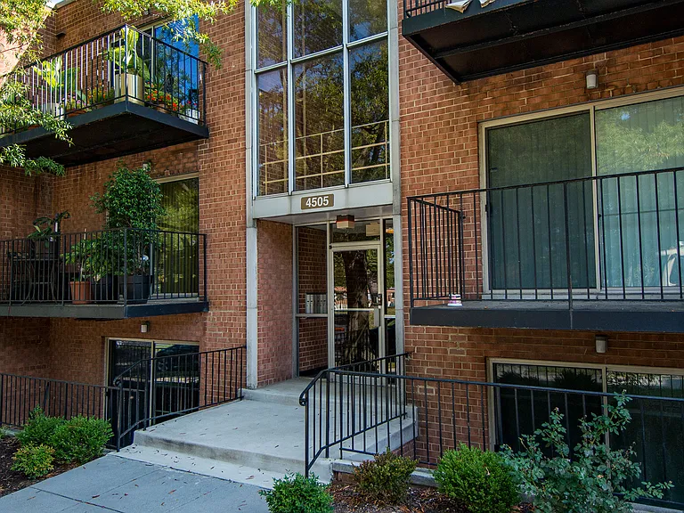 Clermont Apartments Building Main Entryway