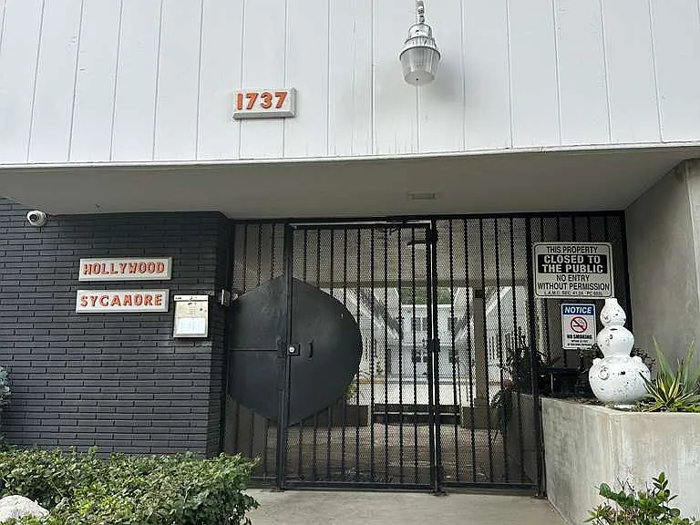 gated entrance
