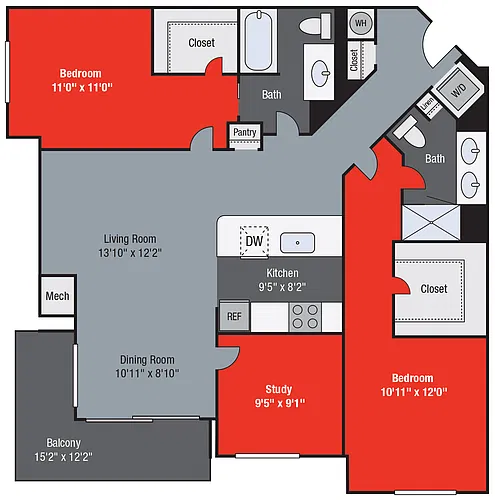 Floor plan B18