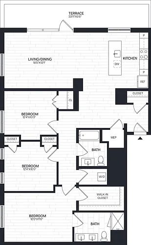 Floor plan C7PH