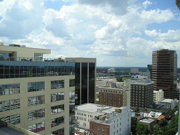 NW City View from Balcony