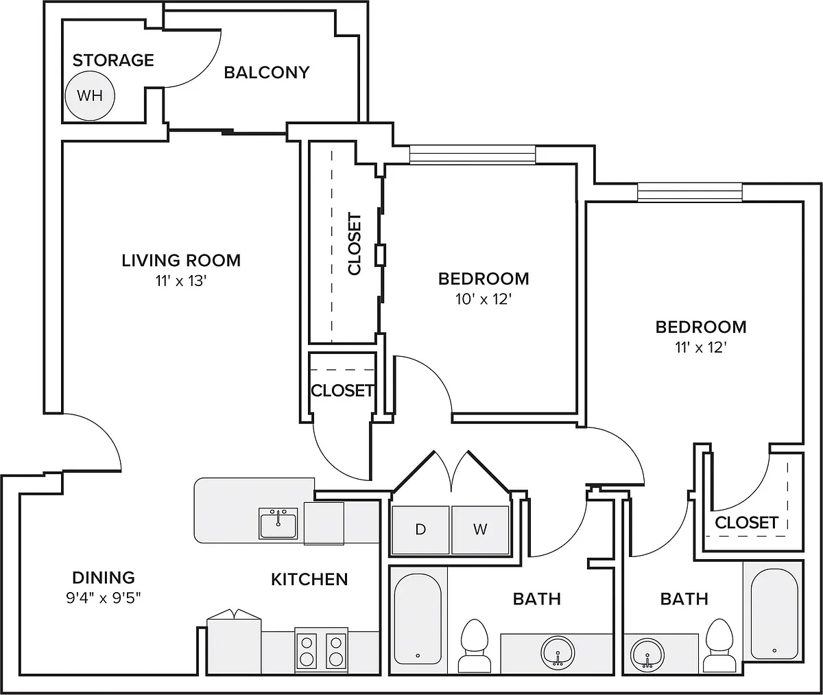 Floor plan B01