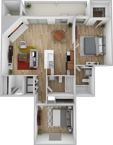 Floor plan B2