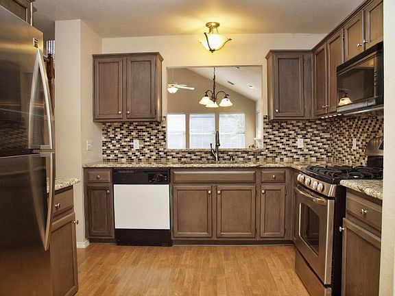 Kitchen looking into dining