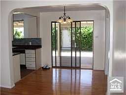 Dining Room w/ Sliding Doors to Patio