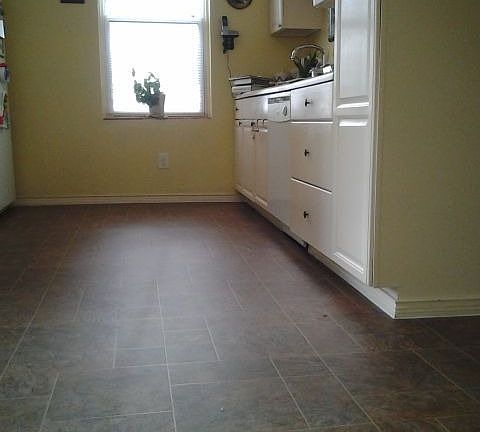 Updated kitchen w/ new floor