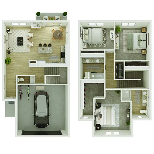Floor plan The Amber