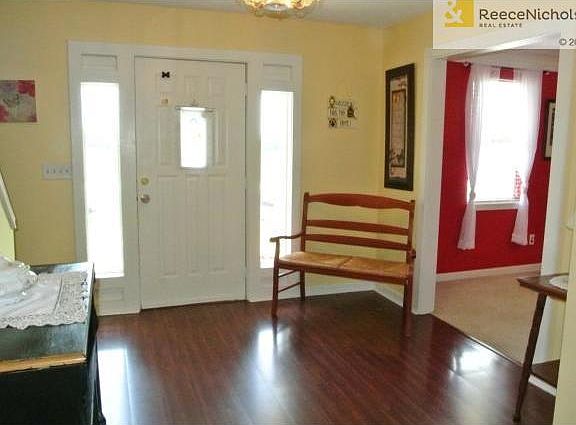 Front Door opens to a large entry that's perfect for welcoming g