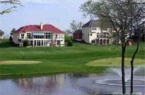 view from course of rear elevation
