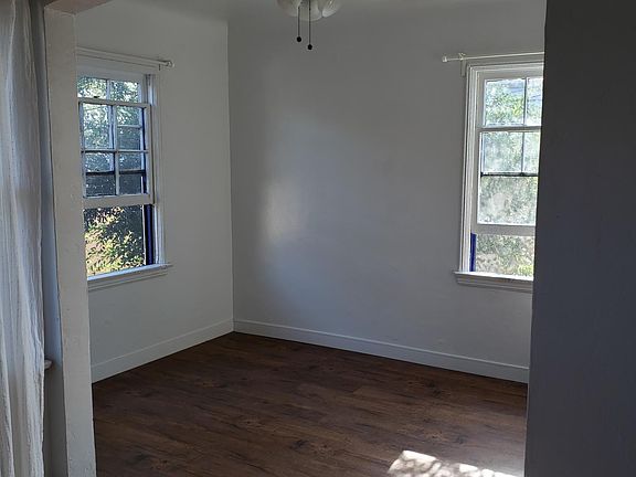 Looking into the dining room