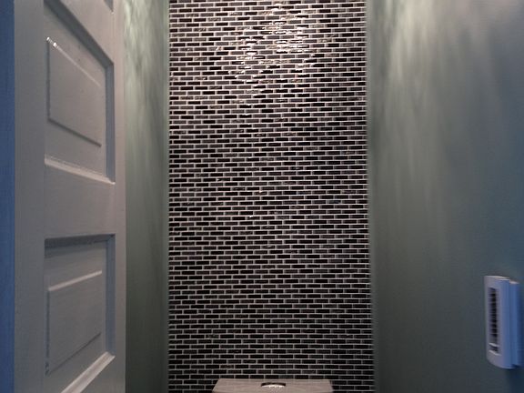 1/2 bath with heated floors