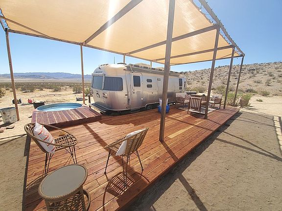 Custom deck for Airstream