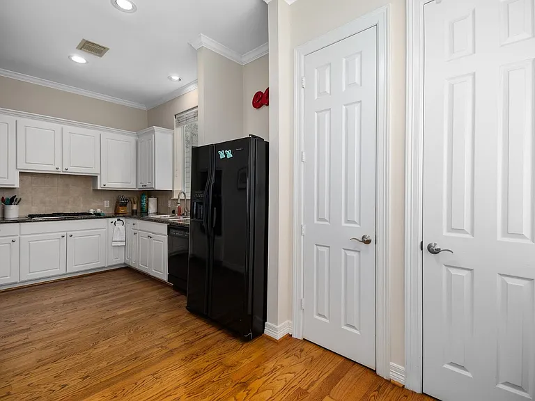 Kitchen, pantry closets