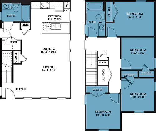 Floor plan D1 Home