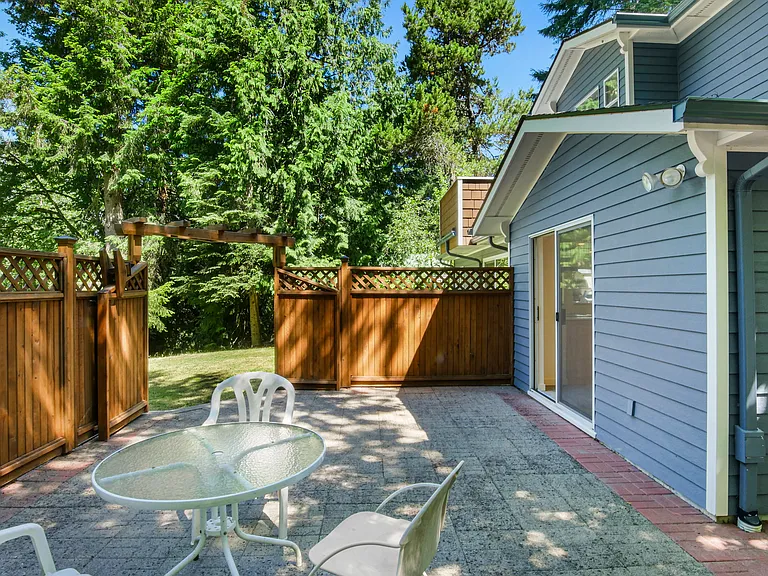 Fenced Patio