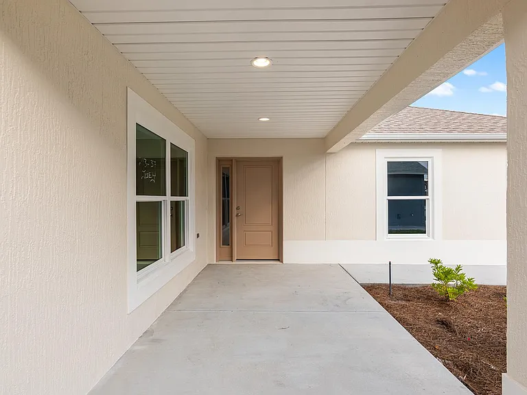 Main Entrance Door and the Front Patio