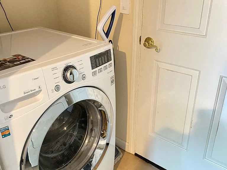 Washer and dryer included