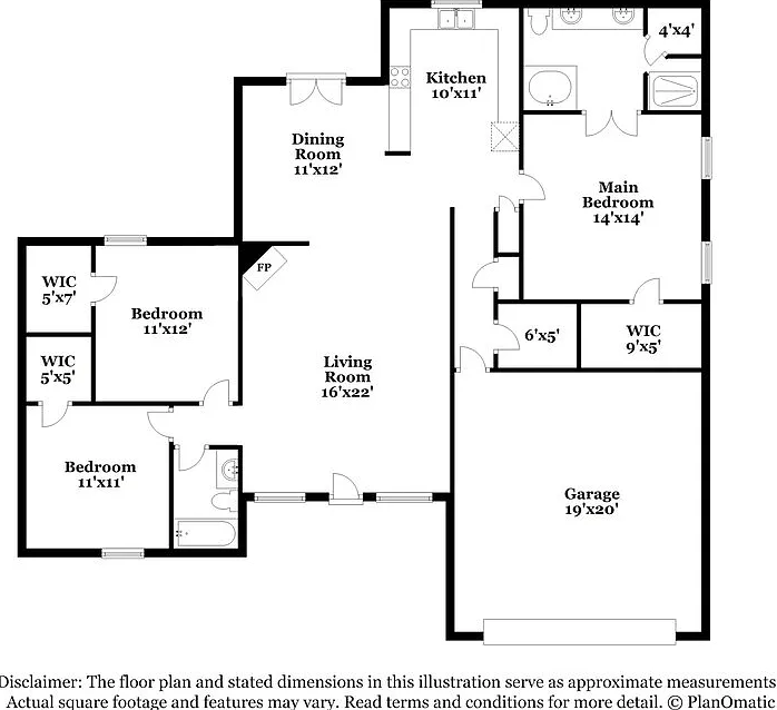 3 bed, 2.0 bath, 1629 sqft, $2,690 — Photo 2