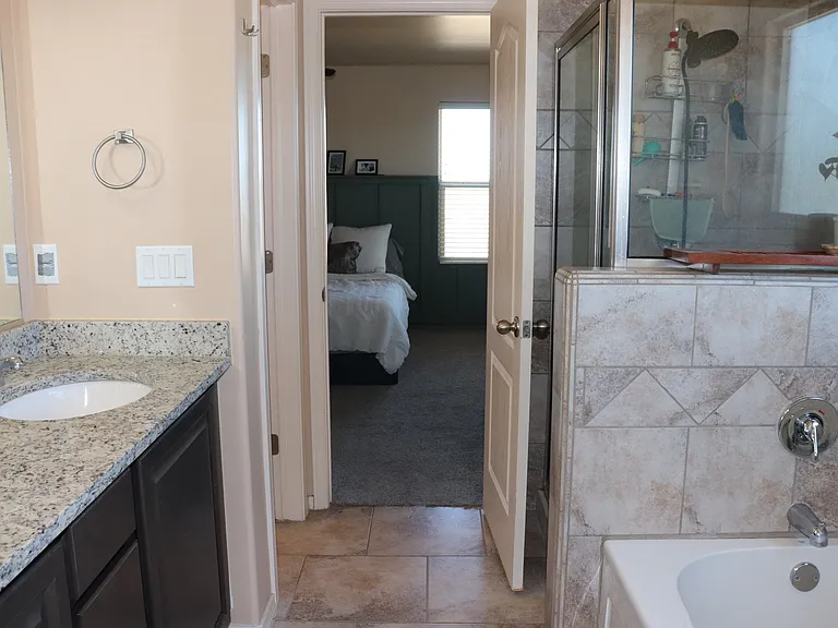 master bathroom