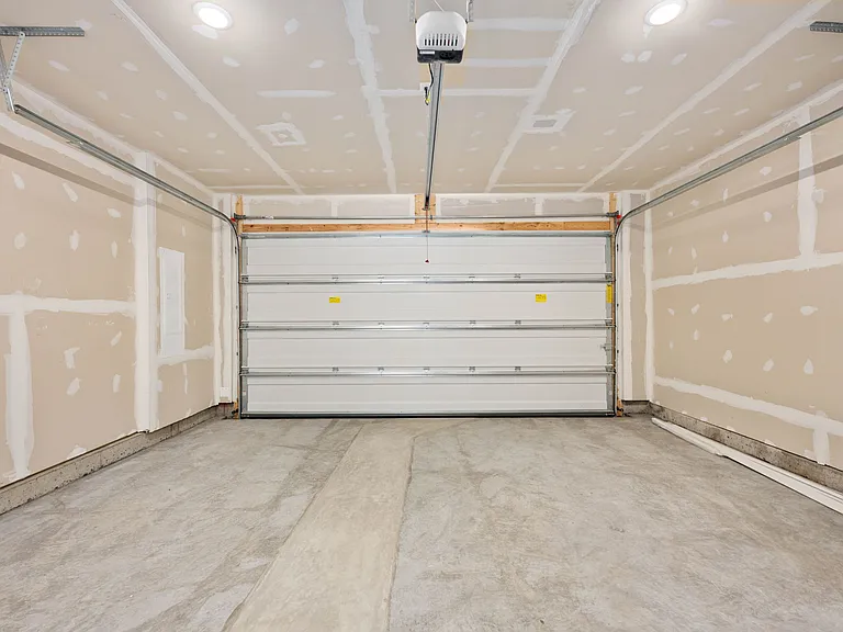 2 Car Garage w/ Garage Door Opener