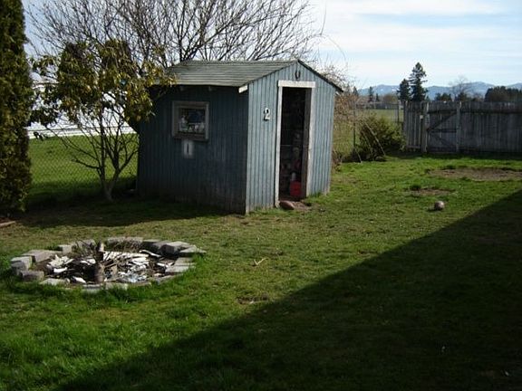 Back Yard From Fence Door
