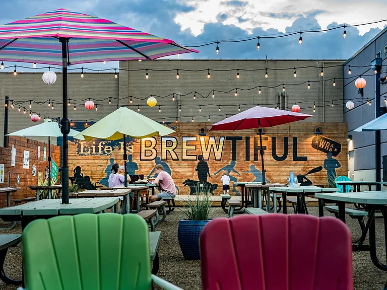 Raise a glass to good times and great flavors at White Rock Ale House.