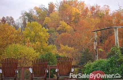 Deck in the fall