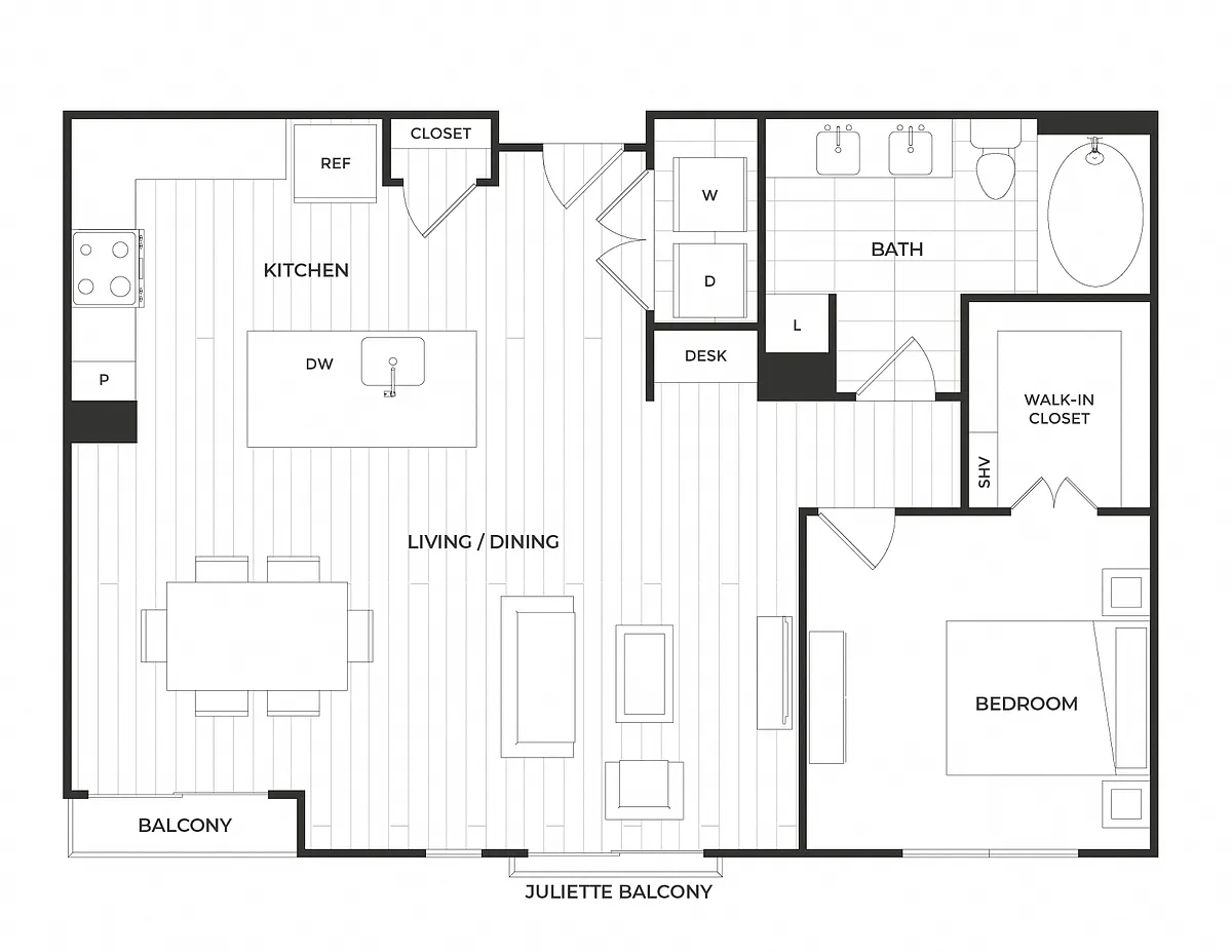 Floor plan K
