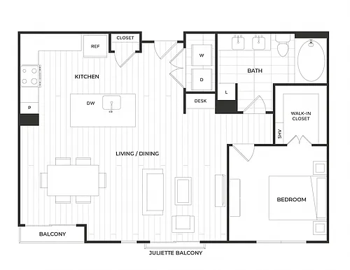 Floor plan K