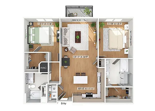 Floor plan B2