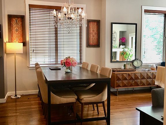 Dining table stay, decorations can be removed if preferred.