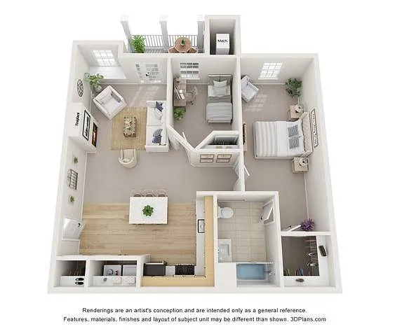 Floor plan The Heron