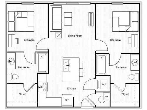 Floor plan B2