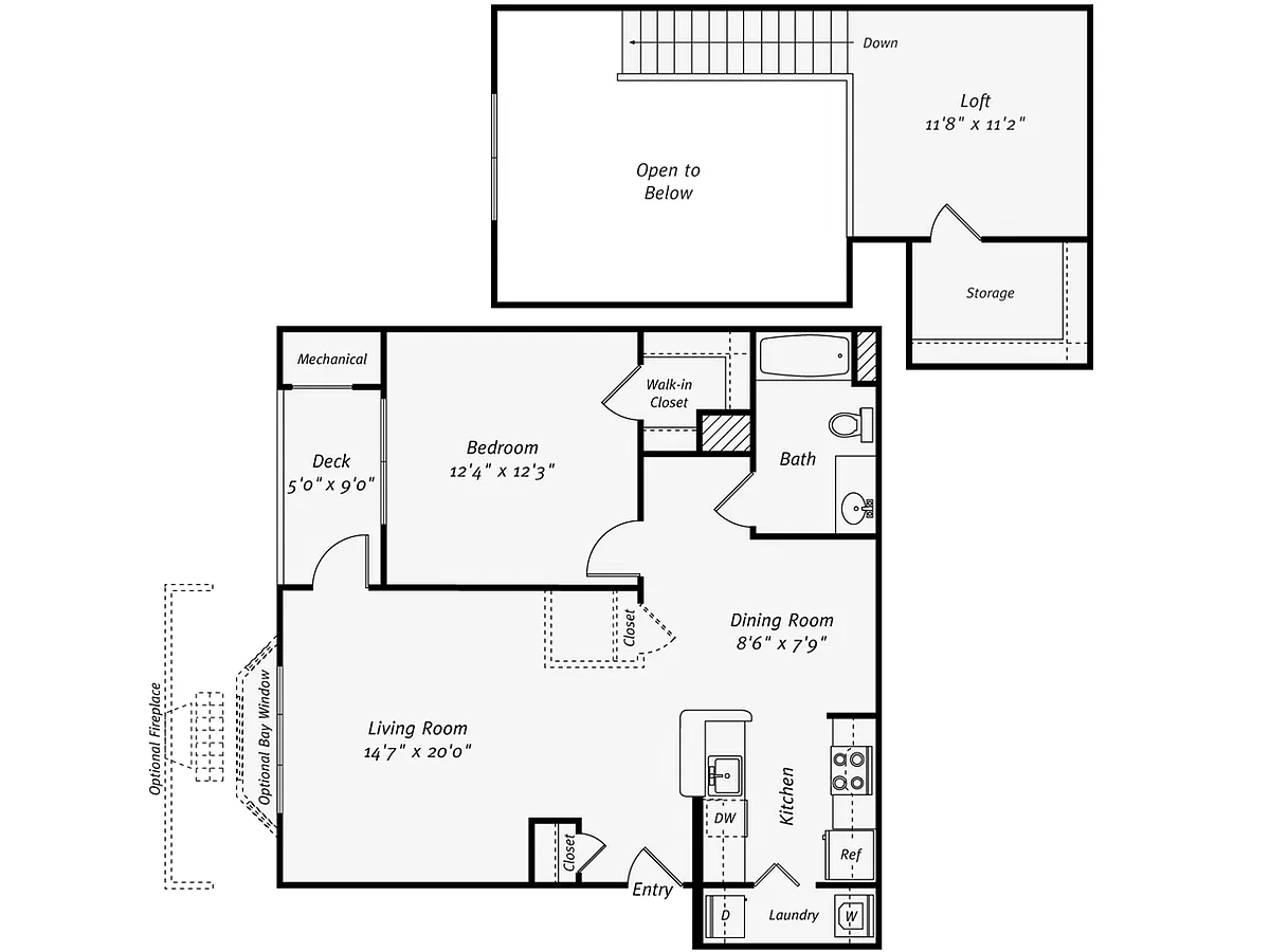 Floor plan AF2L-2