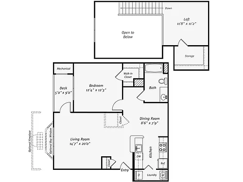 Floor plan AF2L