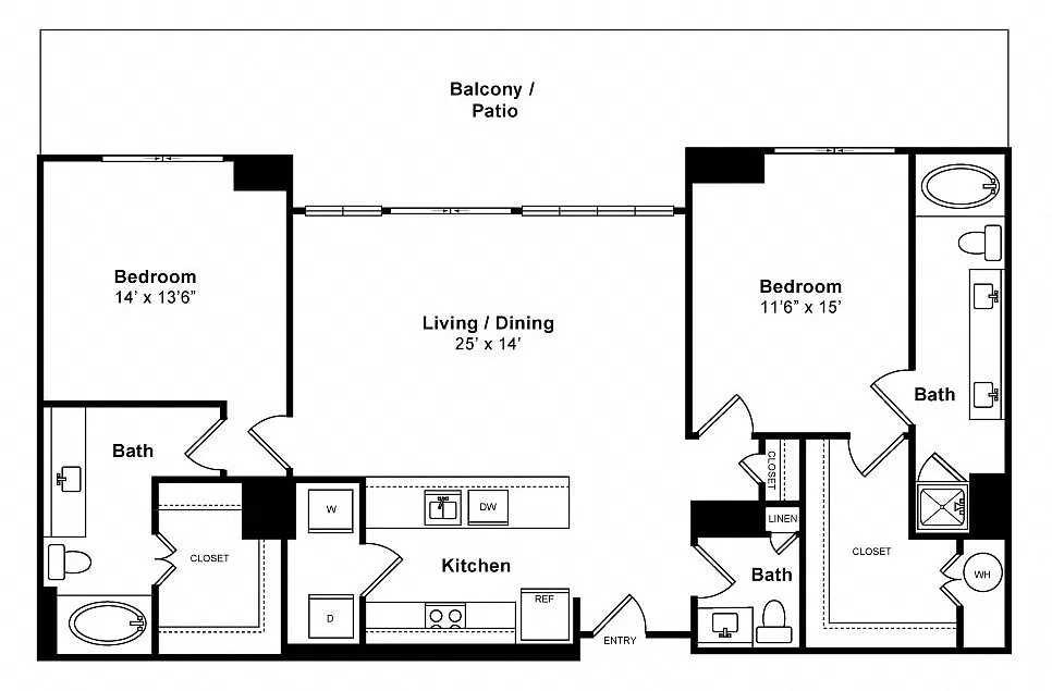 Floor plan Fortitude - High-Rise