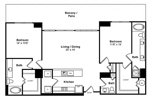 Floor plan Fortitude - High-Rise
