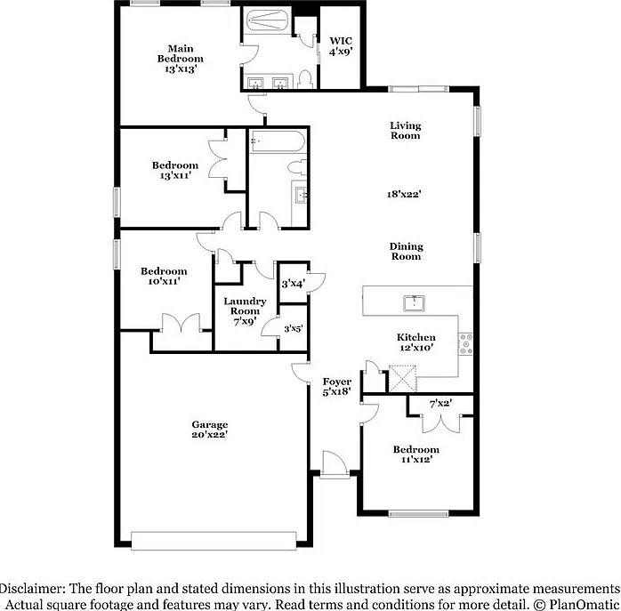 4 bed, 2.0 bath, 1661 sqft, $1,920 — Photo 2