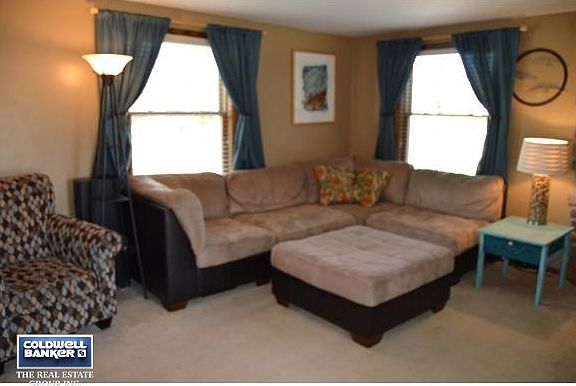 Morning sun shines in