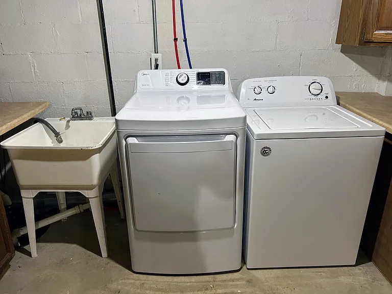 Laundry area